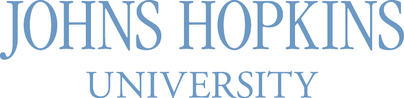 Johns Hopkins University logo